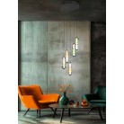 MINERVA 334330517 LED Κρεμαστό Φωτιστικό TRIO LIGHTING γυαλί design