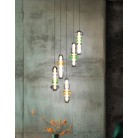 MINERVA 334330517 LED Κρεμαστό Φωτιστικό TRIO LIGHTING γυαλί design