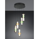 MINERVA 334330517 LED Κρεμαστό Φωτιστικό TRIO LIGHTING γυαλί design