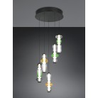 MINERVA 334330517 LED Κρεμαστό Φωτιστικό TRIO LIGHTING γυαλί design