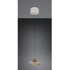 LAGUNA 336210165 LED Κρεμαστό Φωτιστικό TRIO LIGHTING καφέ γκρι μονόφωτο