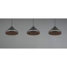 LAGUNA 336210332 LED Κρεμαστό Φωτιστικό TRIO LIGHTING μαύρο τρίφωτο