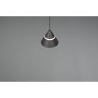 ROMEO 337010132 LED Κρεμαστό Φωτιστικό TRIO LIGHTING μονόφωτο μαύρο minimal