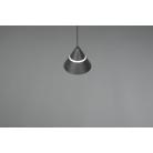 ROMEO 337010132 LED Κρεμαστό Φωτιστικό TRIO LIGHTING μονόφωτο μαύρο minimal