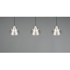 ROMEO 337010307 LED Κρεμαστό Φωτιστικό TRIO LIGHTING τρίπλο νίκελ