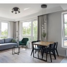 ROMEO 337030532 LED Κρεμαστό Φωτιστικό TRIO LIGHTING πεντάφωτο μαύρο