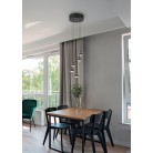 ROMEO 337030532 LED Κρεμαστό Φωτιστικό TRIO LIGHTING πεντάφωτο μαύρο