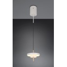 KEATON 340210176 LED Κρεμαστό Φωτιστικό TRIO LIGHTING δίσκος warm grey καφέ