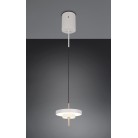 KEATON 340210176 LED Κρεμαστό Φωτιστικό TRIO LIGHTING δίσκος warm grey καφέ