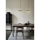 KEATON 340210180 LED Κρεμαστό Φωτιστικό TRIO LIGHTING μαύρο ορειχάλκινο