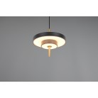 KEATON 340210180 LED Κρεμαστό Φωτιστικό TRIO LIGHTING μαύρο ορειχάλκινο