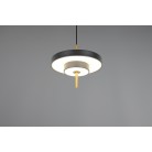 KEATON 340210180 LED Κρεμαστό Φωτιστικό TRIO LIGHTING μαύρο ορειχάλκινο