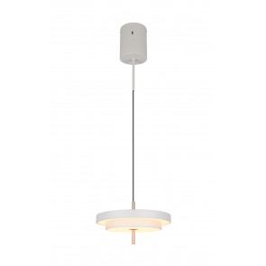 KEATON 340219176 LED Κρεμαστό Φωτιστικό TRIO LIGHTING 4000lm γκρι - καφέ