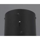 KEATON 340219180 LED Κρεμαστό Φωτιστικό TRIO LIGHTING δίσκος μαύρο - ορειχάλκινο 4000lm