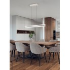 EMERSON 346710176 LED Κρεμαστό Φωτιστικό TRIO LIGHTING γραμμικό warm grey touch