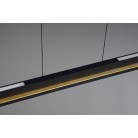 EMERSON 346710180 LED Κρεμαστό Φωτιστικό TRIO LIGHTING χρυσό γραμμικό touch
