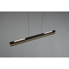EMERSON 346710180 LED Κρεμαστό Φωτιστικό TRIO LIGHTING χρυσό γραμμικό touch