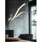 SPIDER 332810332 LED Κρεμαστό Φωτιστικό TRIO LIGHTING μαύρο