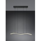 SPIDER 332810332 LED Κρεμαστό Φωτιστικό TRIO LIGHTING μαύρο