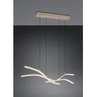 SPIDER 332810343 LED Κρεμαστό Φωτιστικό TRIO LIGHTING μπεζ