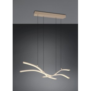 SPIDER 332810343 LED Κρεμαστό Φωτιστικό TRIO LIGHTING μπεζ