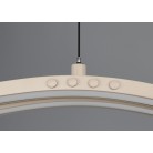 SPIDER 332810343 LED Κρεμαστό Φωτιστικό TRIO LIGHTING μπεζ