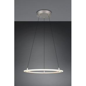 CROMER 332910107 LED Κρεμαστό Φωτιστικό TRIO LIGHTING νίκελ