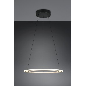 CROMER 332910132 LED Κρεμαστό Φωτιστικό TRIO LIGHTING μαύρο