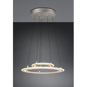 CROMER 332910207 LED Κρεμαστό Φωτιστικό TRIO LIGHTING νίκελ