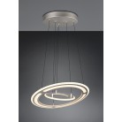 CROMER 332910207 LED Κρεμαστό Φωτιστικό TRIO LIGHTING νίκελ