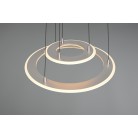 CROMER 332910207 LED Κρεμαστό Φωτιστικό TRIO LIGHTING νίκελ