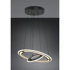 CROMER 332910232 LED Κρεμαστό Φωτιστικό TRIO LIGHTING μαύρο