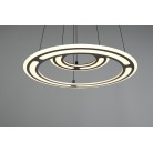 CROMER 332910232 LED Κρεμαστό Φωτιστικό TRIO LIGHTING μαύρο