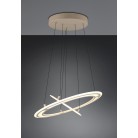 CROMER 332910243 LED Κρεμαστό Φωτιστικό TRIO LIGHTING μπεζ