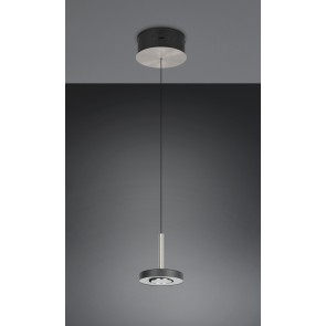 GUANO 334410107 LED Κρεμαστό Φωτιστικό TRIO LIGHTING νίκελ