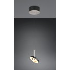 GUANO 334410107 LED Κρεμαστό Φωτιστικό TRIO LIGHTING νίκελ