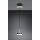 GUANO 334410107 LED Κρεμαστό Φωτιστικό TRIO LIGHTING νίκελ