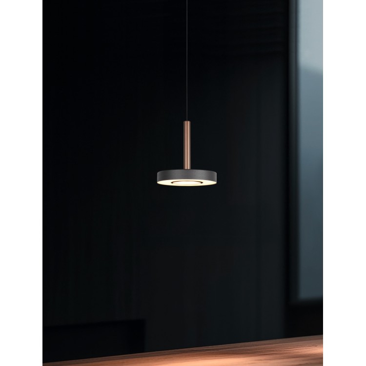 GUANO 334410165 LED Κρεμαστό Φωτιστικό TRIO LIGHTING καφέ