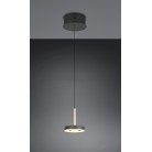 GUANO 334410165 LED Κρεμαστό Φωτιστικό TRIO LIGHTING καφέ