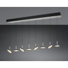 GUANO 334410807 LED Κρεμαστό Φωτιστικό TRIO LIGHTING νίκελ εξάφωτο