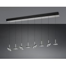GUANO 334410807 LED Κρεμαστό Φωτιστικό TRIO LIGHTING νίκελ εξάφωτο