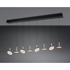 GUANO 334410865 LED Κρεμαστό Φωτιστικό TRIO LIGHTING καφέ εξάφωτο
