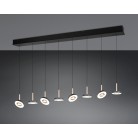 GUANO 334410865 LED Κρεμαστό Φωτιστικό TRIO LIGHTING καφέ εξάφωτο