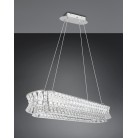 ZEVION 334710106 LED Κρεμαστό Φωτιστικό TRIO LIGHTING χρωμέ