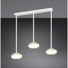 TARSIA 337810331 LED Κρεμαστό Φωτιστικό TRIO LIGHTING λευκό τρίφωτο