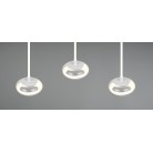 TARSIA 337810331 LED Κρεμαστό Φωτιστικό TRIO LIGHTING λευκό τρίφωτο