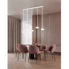 TARSIA 337810531 LED Κρεμαστό Φωτιστικό TRIO LIGHTING λευκό πεντάφωτο