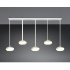 TARSIA 337810531 LED Κρεμαστό Φωτιστικό TRIO LIGHTING λευκό πεντάφωτο