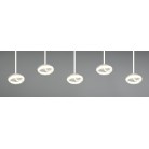 TARSIA 337810531 LED Κρεμαστό Φωτιστικό TRIO LIGHTING λευκό πεντάφωτο
