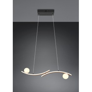 NAPOLI 337910232 LED Κρεμαστό Φωτιστικό TRIO LIGHTING μαύρο